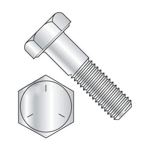 1/4-20 X 3/4" HEX HEAD CAP SCREW GRADE 5 ZINC PLATED